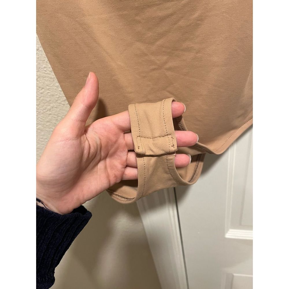 Zara Women’s Nude Tank Top Bodysuit - Picture 5 of 7